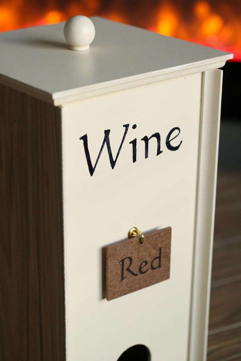 Handmade Box wine dispenser box wine holder box wine cover wine dispenser - Image 2
